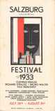 Salzburg Festival Spielplan Lot 1933-1943