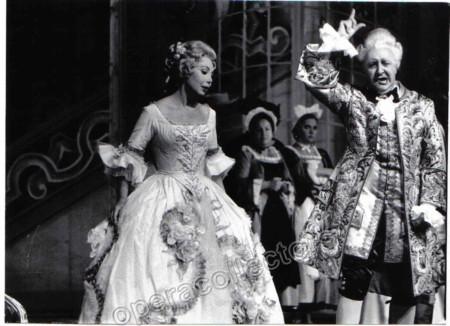 Salzburger Festspiele 1966 - Der Rosenkavalier - Set of 4 unsigned pictures - Tamino