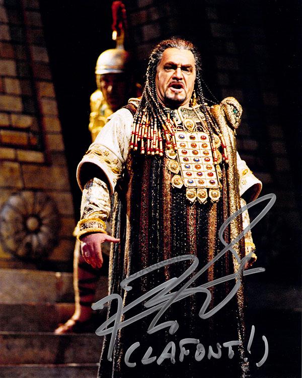 Samson et Dalila - Lyric Opera of Chicago 2003 - Lot of 11 Signed Photos - Tamino