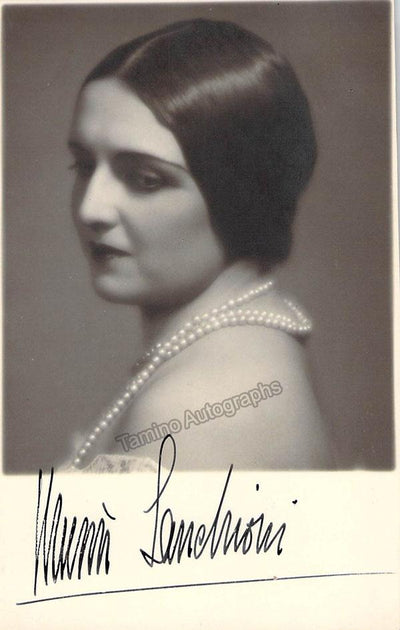 SANCHIONI, Nunu (Various Autographs)