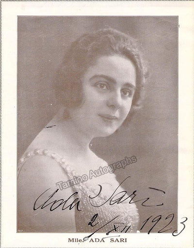 SARI, Ada (Various Autographs)