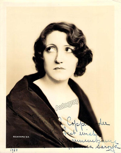 SAROYA, Bianca (Various Autographs)