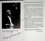 Sawallisch, Wolfgang & Others - Signed Program Don Giovanni 1988