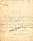 Scalchi, Sofia - Autograph Letter Signed 1884