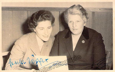 SCHECH, Marianne - TOPPER, Hertha