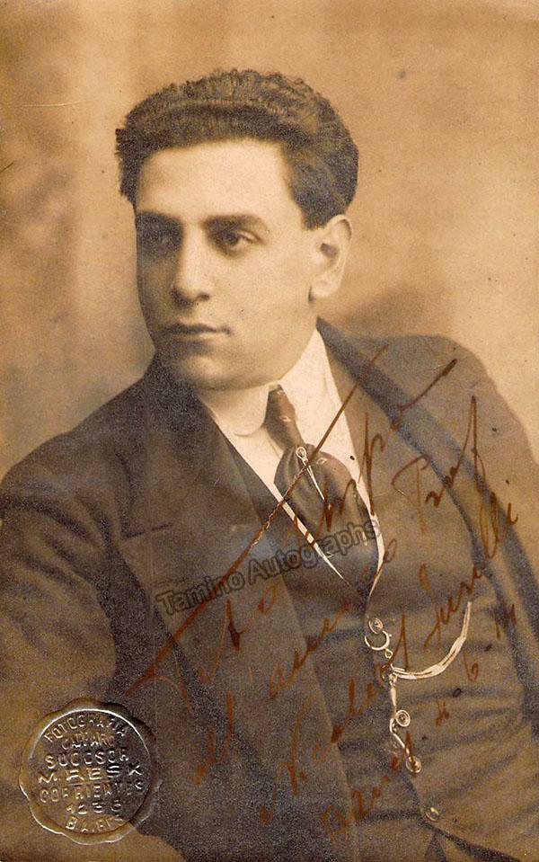 Tito Schipa Autographs Original Item Tamino