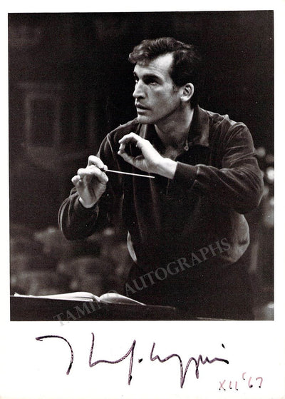 Schippers, Thomas - Signed Photograph Conducting