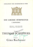 Schippers, Thomas - Signed Program