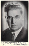 Schiuma, Alfredo - Signed Photo & Autograph Music Quote Signed 1949