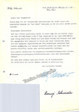 Schneider, Willy - Lot of Signed Letters