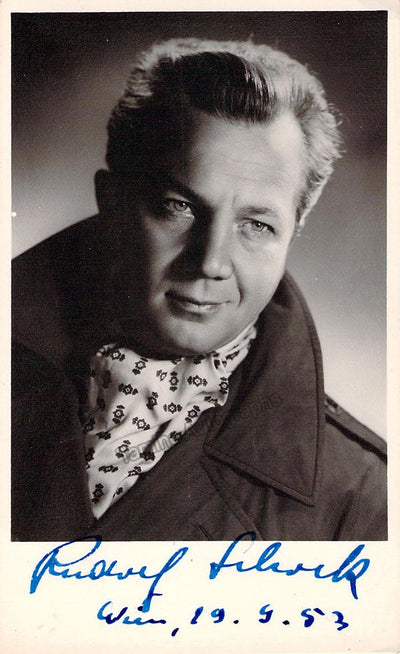 SCHOCK, Rudolf (Various Autographs)