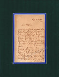Schumann, Robert - Autograph Letter Signed 1838
