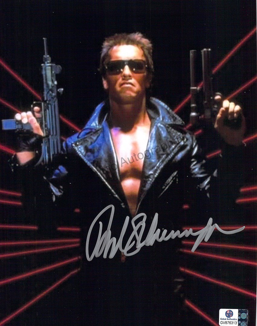 Schwarzenegger, Arnold - Signed Photograph in "Terminator"