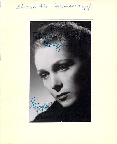 SCHWARZKOPF, Elisabeth