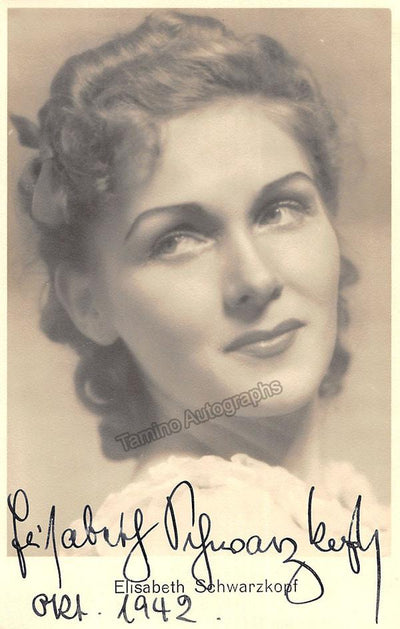 SCHWARZKOPF, Elisabeth