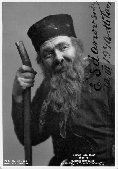 Sdanovski, Eugenio (Various Autographs)