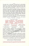 Season Program Teatro La Scala 1951-1952 - Maria Callas