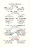 Season Program Teatro La Scala 1951-1952 - Maria Callas
