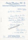 Sellner, Gustav Rudolf - Seefehlner, Egon - Boleslav, Barlog - Collection of Letters to Soprano Irma Beilke