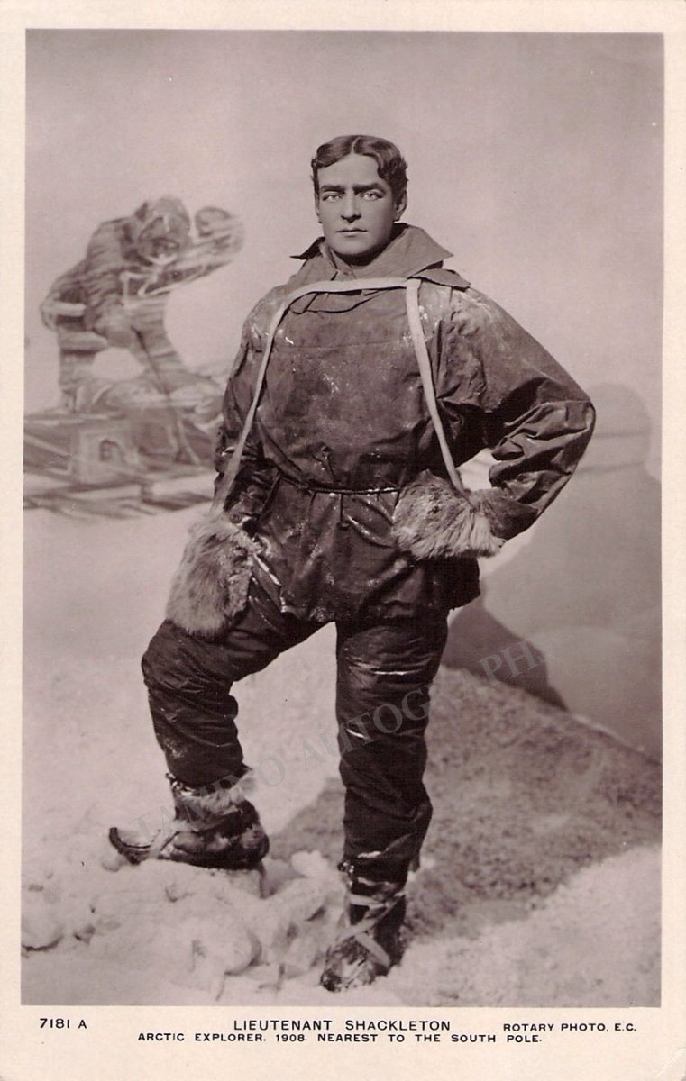 Ernest Shackleton Autograph Signed Photograph – Tamino Autographs