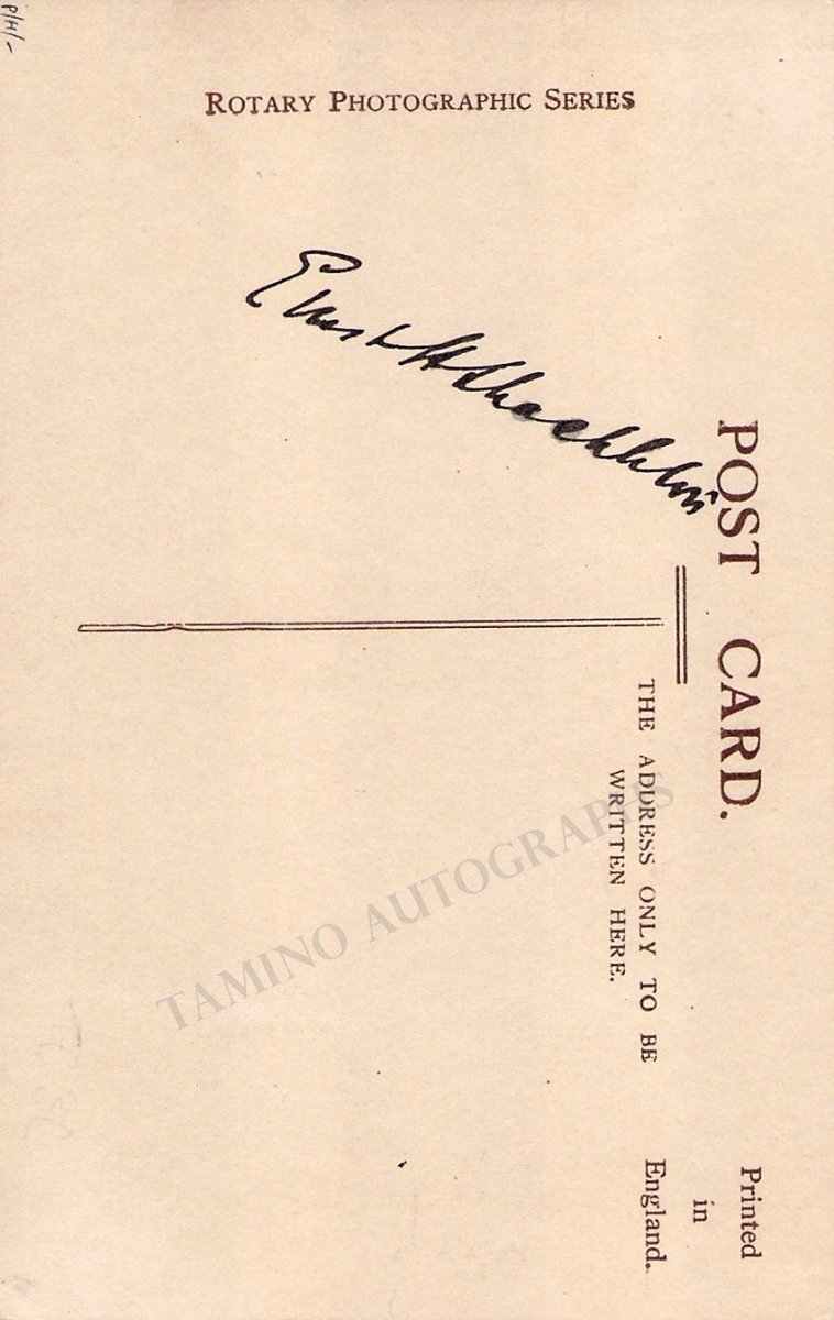 Ernest Shackleton Autograph Signed Photograph – Tamino Autographs