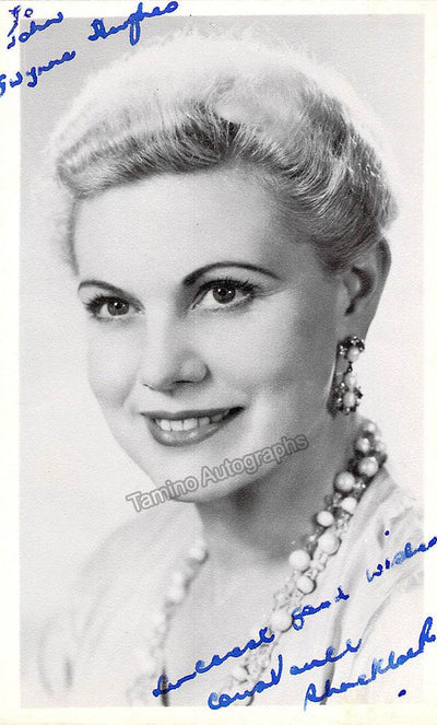 SHACKLOCK, Constance (Various Autographs)