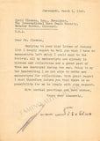 Sibelius, Jean - Typed Letter Signed 1948
