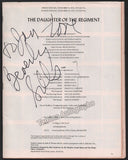 Sills, Beverly - Signed La Fille du Reggiment Program New York 1975