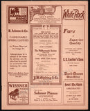 Singer Recitals at Carnegie Hall - Lot of 6 Programs 1918-1932