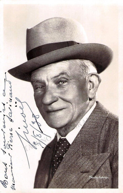 Sinoel, Jean - Signed Photograph 1898