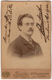 Smit, Johan - Signed Cabinet Photograph 1902