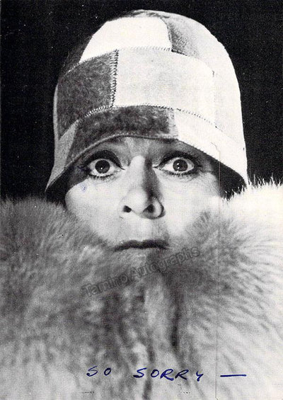 Soderstrom, Elisabeth - Lot of Signed Card + Unsigned Photo