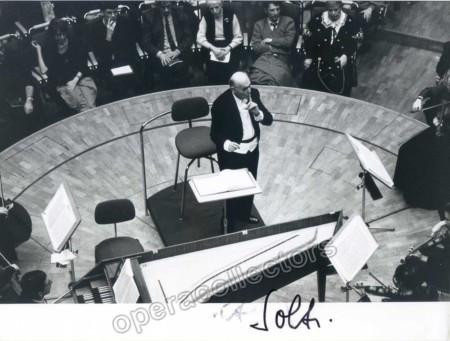 Solti, Georg - Signed Photo