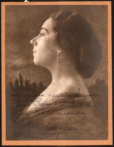Spani, Hina - Signed Photo 1923