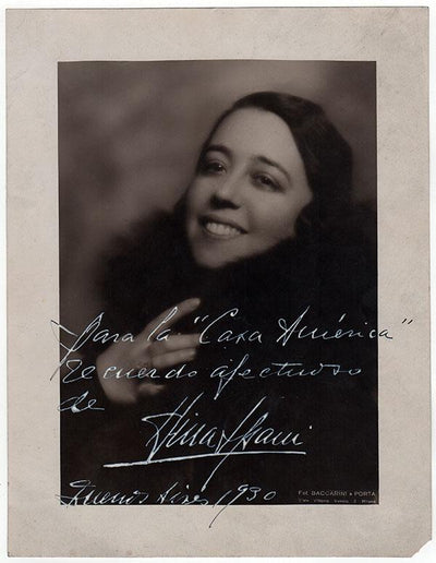 Spani, Hina - Signed Photograph 1930