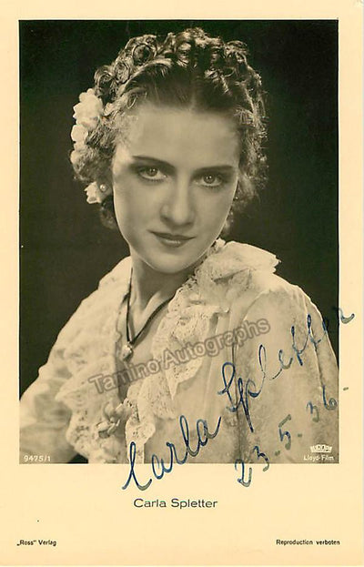 SPLETTER, Carla