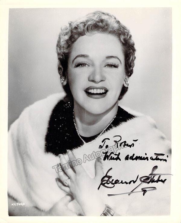 Steber, Eleanor - Signed Photo as Herself