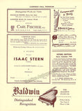 Stern, Isaac - Playbill and Program Lot