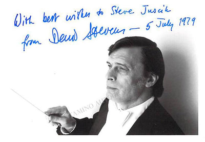 Stevens, Denis - Signed Photo 1979