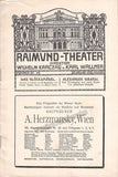 Stolz, Robert - Opera Program Vienna 1910