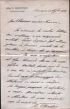 Storchio, Rosina - Autograph Letter Signed 1907