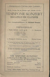 Strauss Conducting - Lot of 8 Programs 1911-1920 - Konigliches Opernhaus Berlin