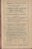 Strauss Conducting - Lot of 8 Programs 1911-1920 - Konigliches Opernhaus Berlin