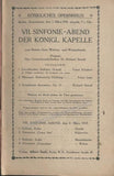 Strauss Conducting - Lot of 8 Programs 1911-1920 - Konigliches Opernhaus Berlin