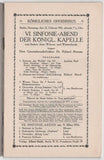 Strauss Conducting - Lot of 8 Programs 1911-1920 - Konigliches Opernhaus Berlin