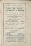 Strauss Conducting - Lot of 8 Programs 1911-1920 - Konigliches Opernhaus Berlin