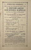 Strauss Conducting - Lot of 8 Programs 1912-1917 - Konigliches Opernhaus Berlin