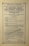 Strauss Conducting - Lot of 8 Programs 1912-1917 - Konigliches Opernhaus Berlin