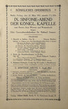 Strauss Conducting - Lot of 8 Programs 1912-1917 - Konigliches Opernhaus Berlin