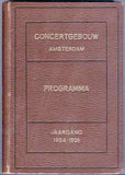 Stravinsky, Igor and Others - Volume with 45 Programs Amsterdam 1924-1925
